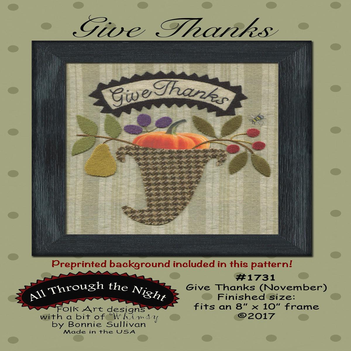 KB1731 Give Thanks November