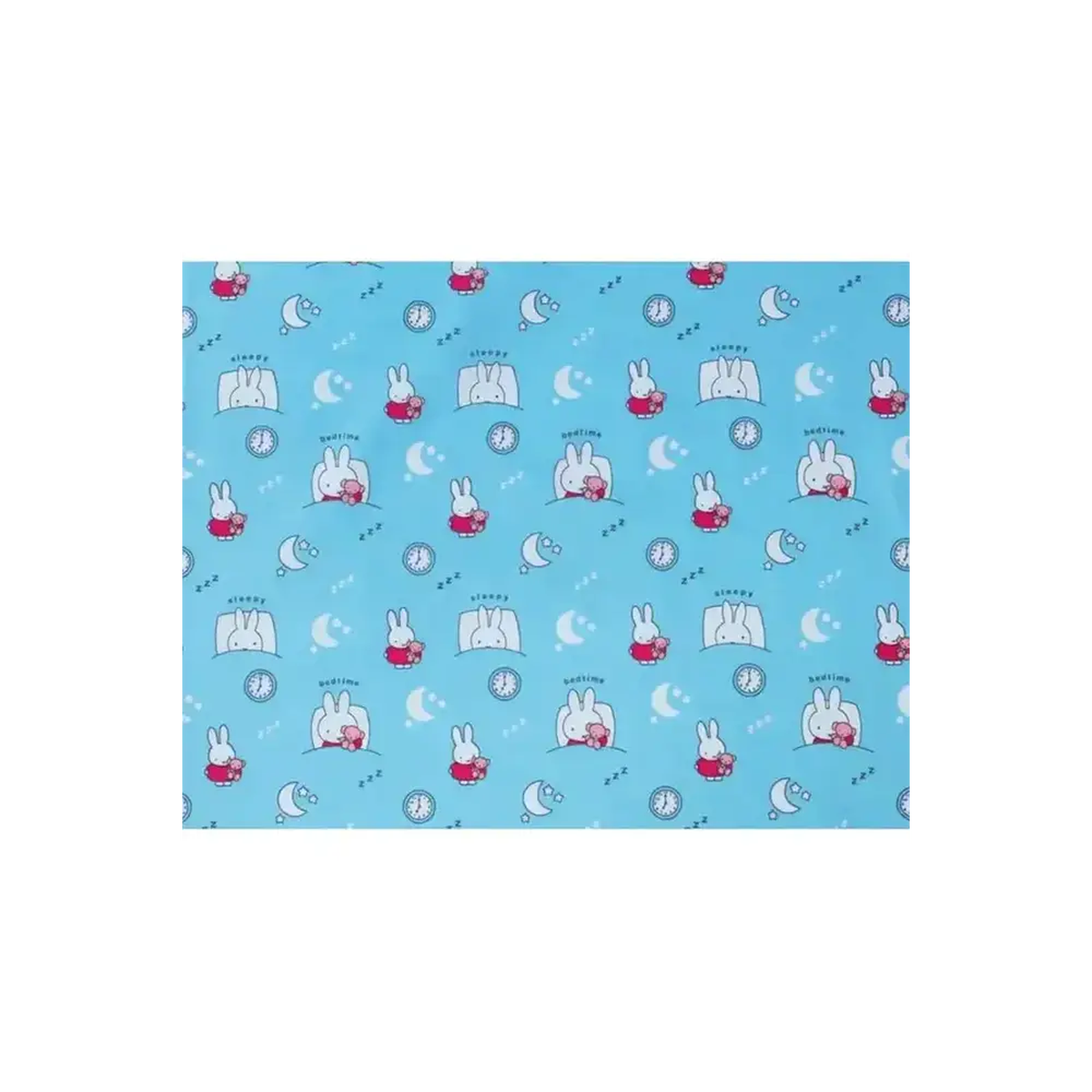 Quilt Source Fabrics, Miffy - Sleepy Blue (Sold By 1/2 Meter)
