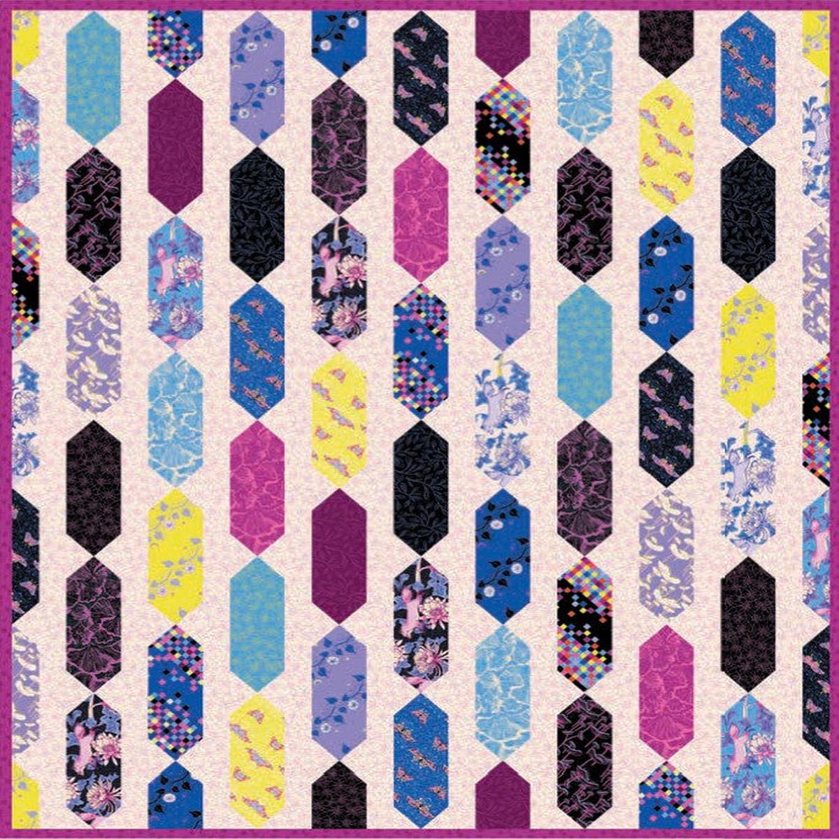 RUBY STAR SOCIETY - SARAH WATTS - Glow Garden - The Ori Quilt Kit