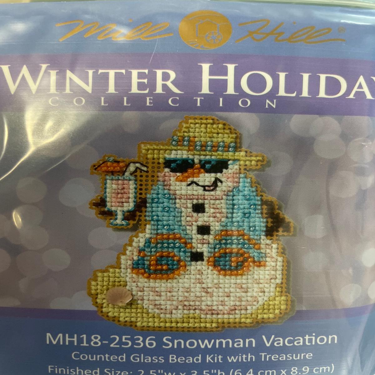 Snowman Vacation Ornament Kit