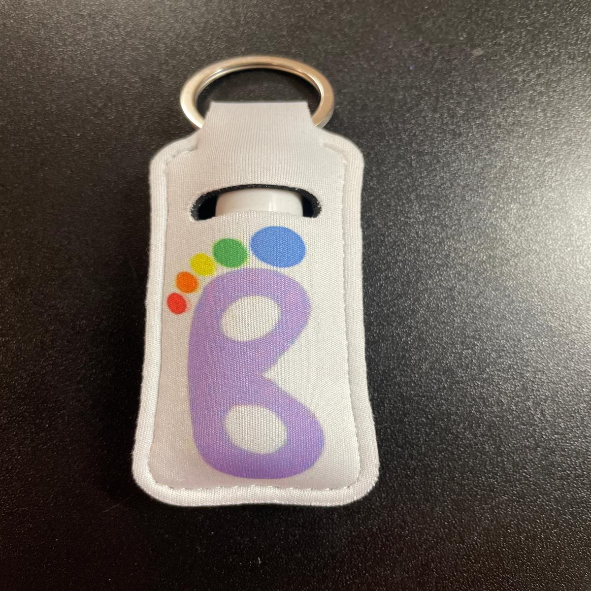 Barefoot Needleart Logo Chapstick Holder