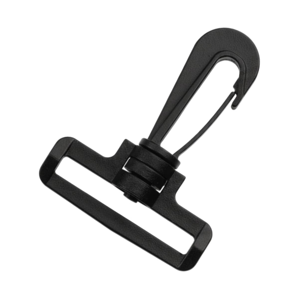 Black Polyacetal Swivel Snap Hook