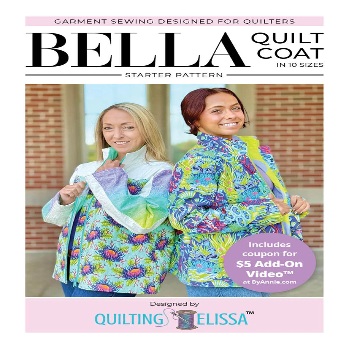 By Quilting Elissa - BYANNIE - Bella Quilted Coat Pattern