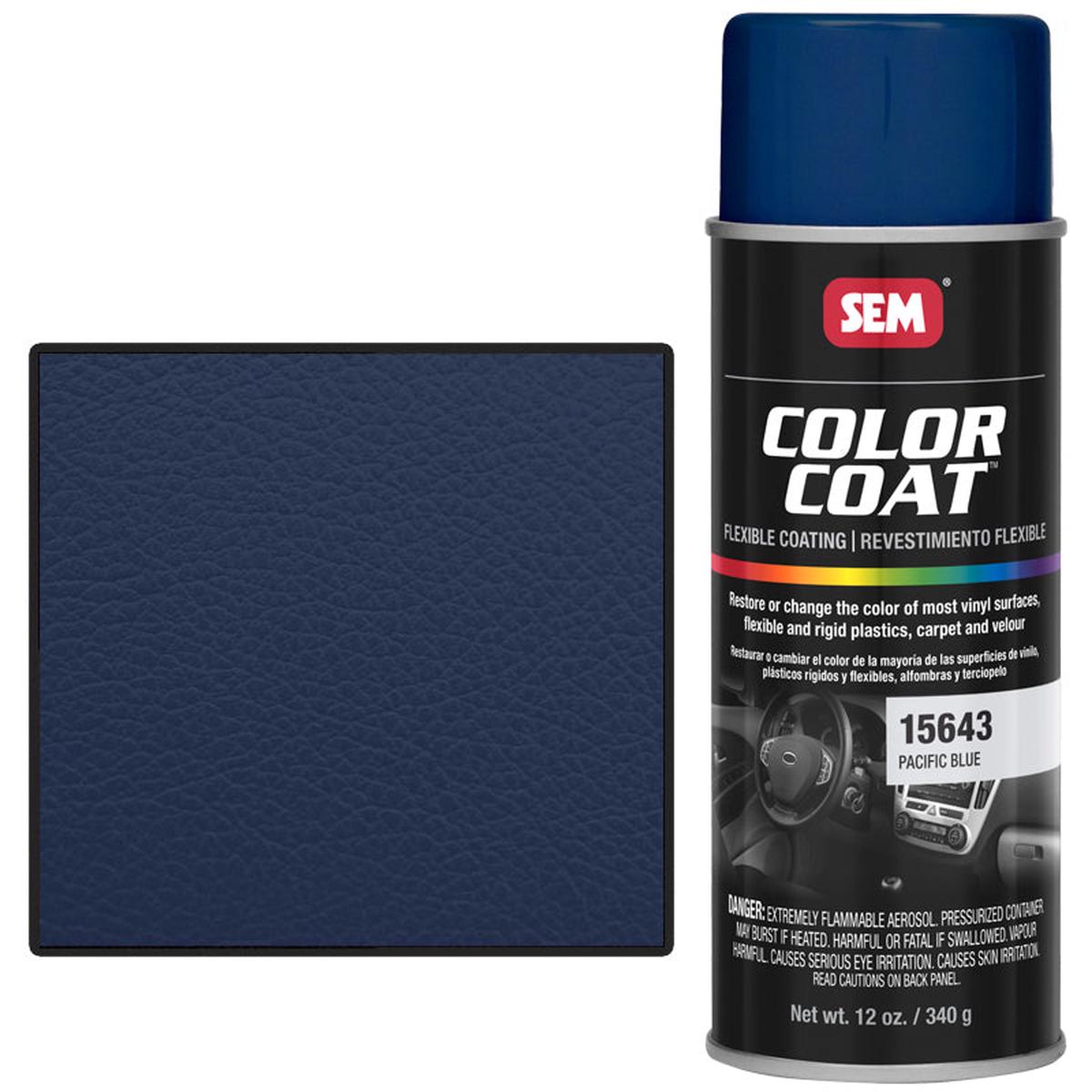 SEM Color Coat Vinyl Paint  Pacific Blue
