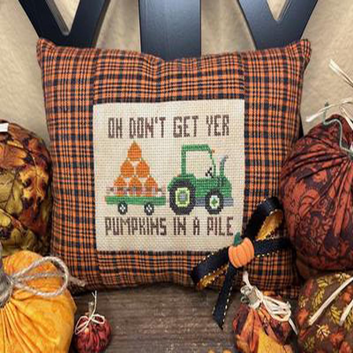 Pumpkins in a Pile