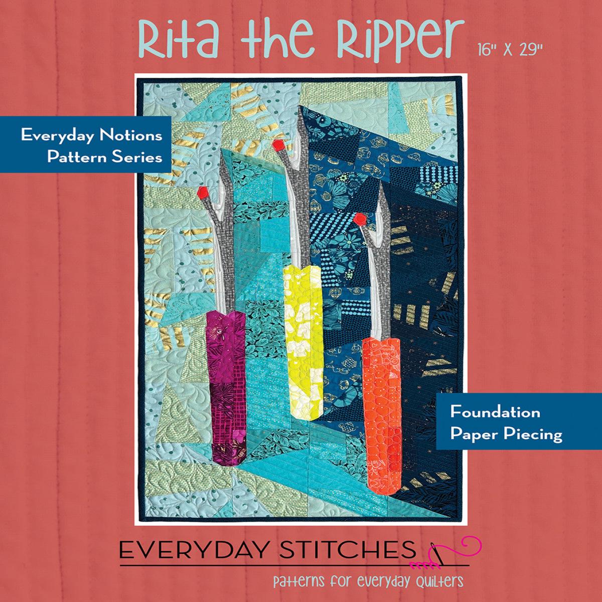 EVERYDAY STITCHES - Rita The Ripper Pattern