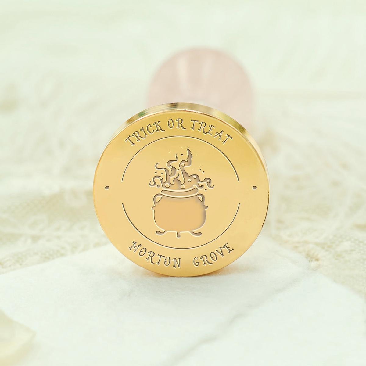 Custom Furnace Halloween Name Wax Seal Stamp