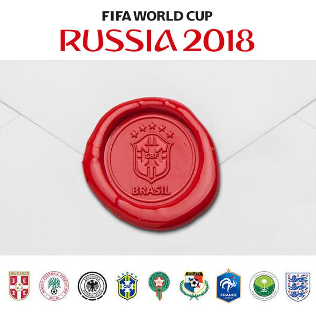 2018 FIFA World Cup Team Logo Wax Seal Stamp