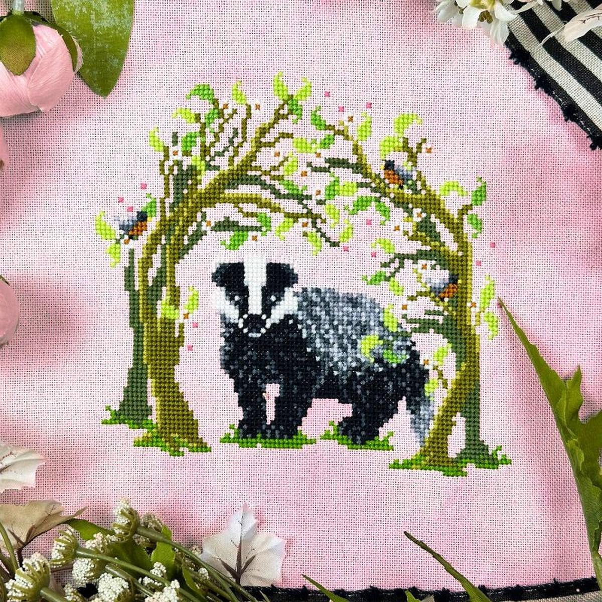 Badger in the Burrow