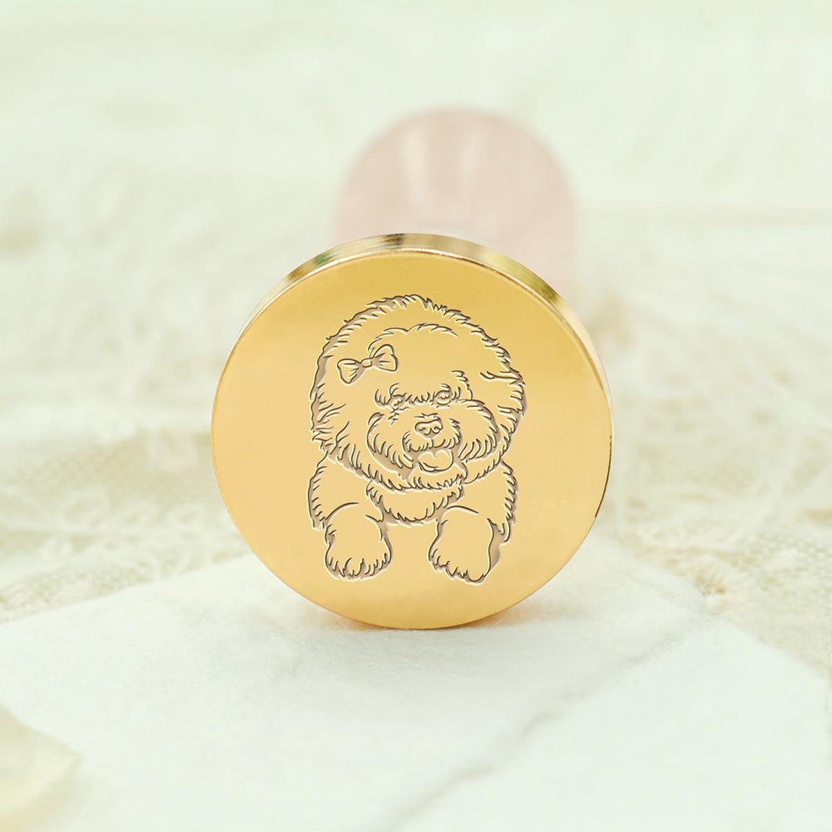 Bichon Frise Dog Wax Seal Stamp