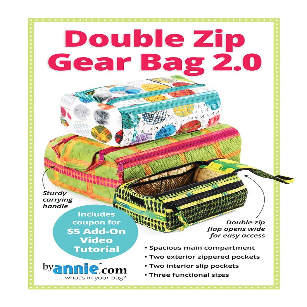 BYANNIE - Double Zip Gear Bag 2.0