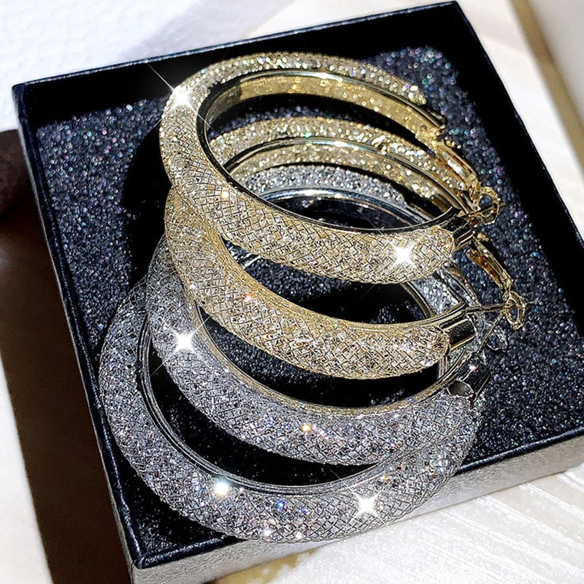 Gorgeous Temperament Trendy Luxury & Exquisite ZC Hoops