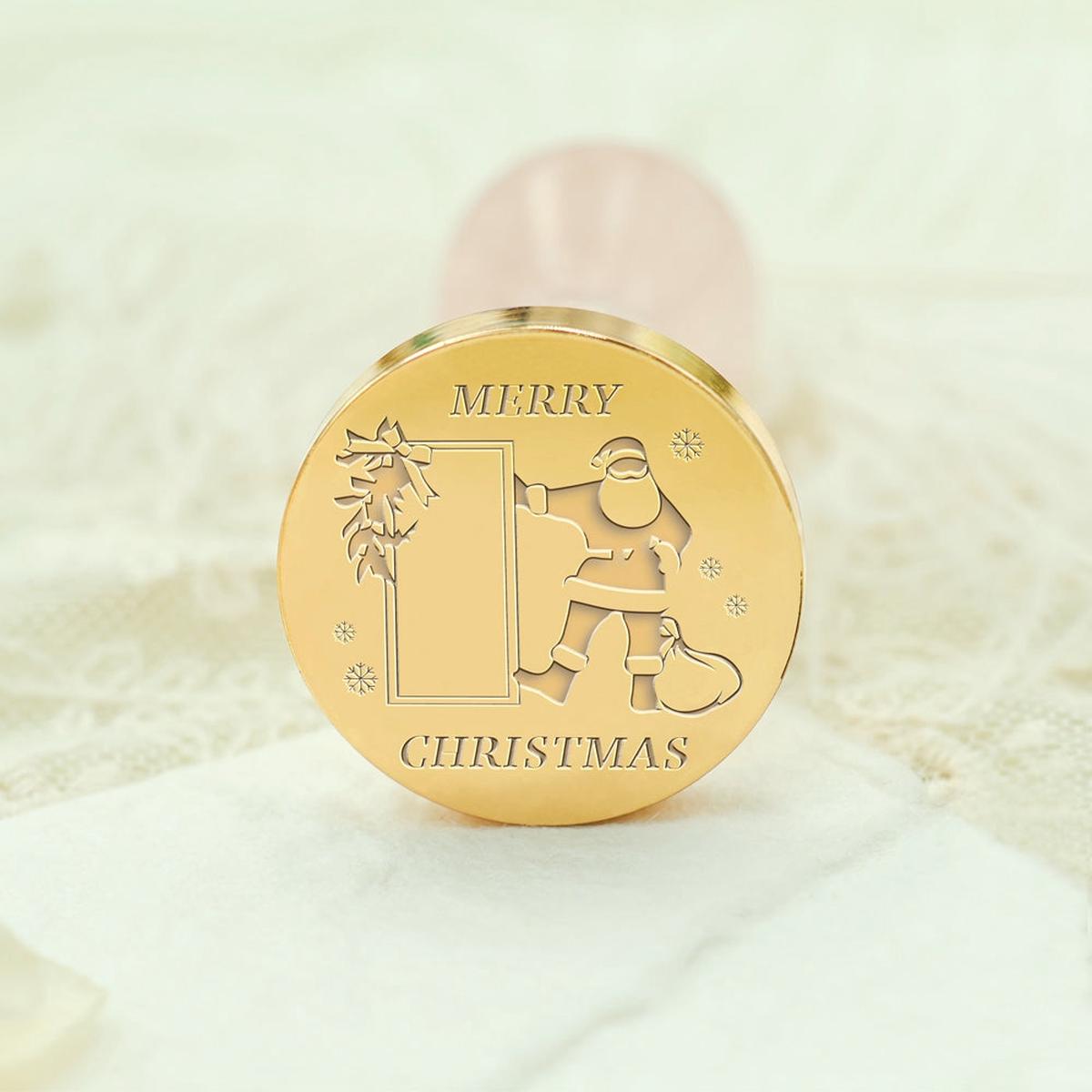 Santa's Coming Christmas Wax Seal Stamp