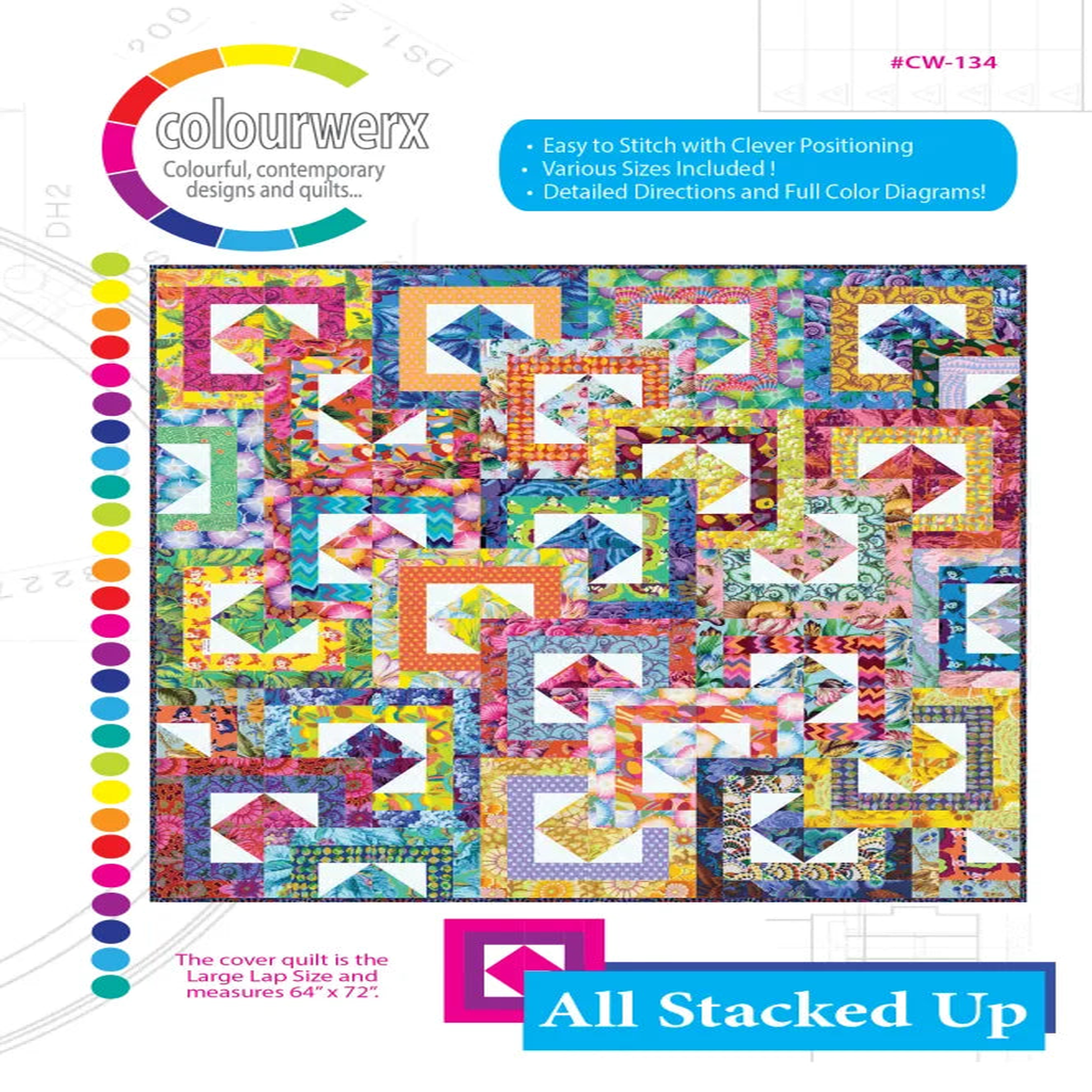 Colourwerx - All Stacked Up Pattern
