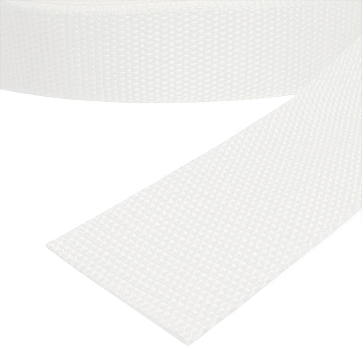 1.1 mm White Nylon Webbing