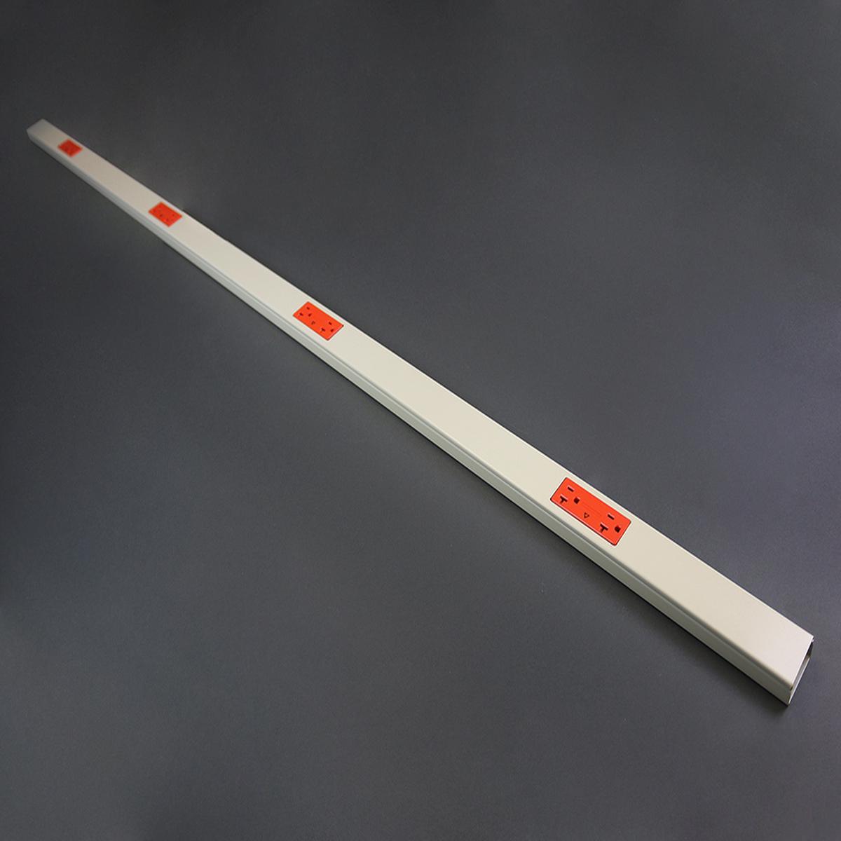 24S7218IGX99IV Steel Plugmold Multioutlet Strip