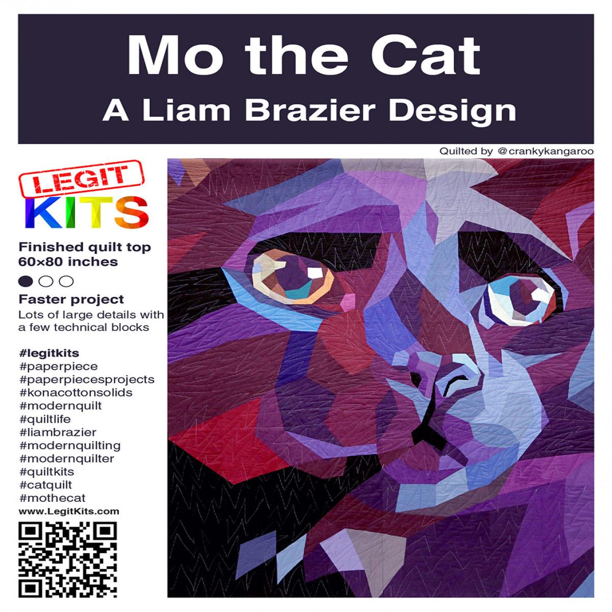 LEGIT KITS - Mo the Cat Pattern