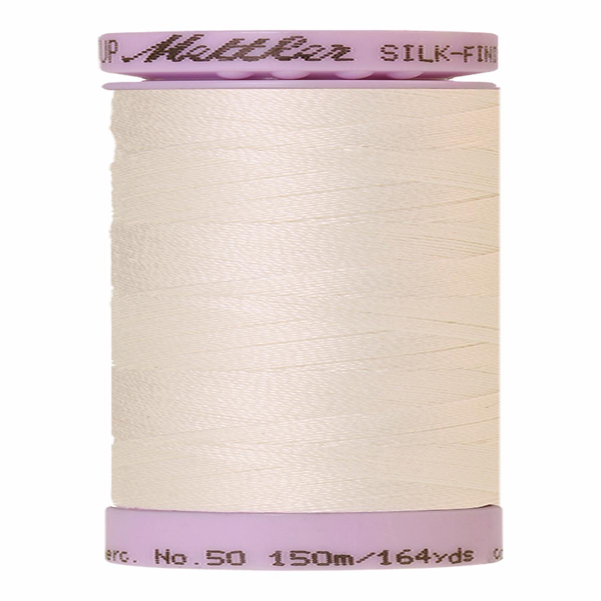 Mettler Silk-finish 50wt Solid Cotton Thread 164yd/150m Candlewick