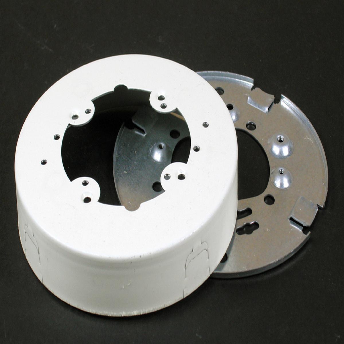 Wiremold 500/700 Series Open Base Extension Box Fitting, Ivory