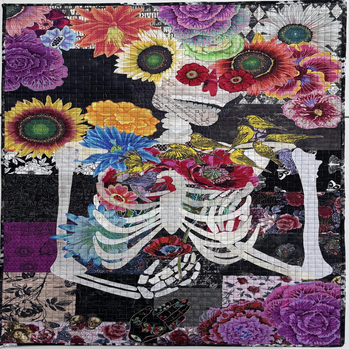 Laura Heine - Dee Ceased Collage Quilt Kit