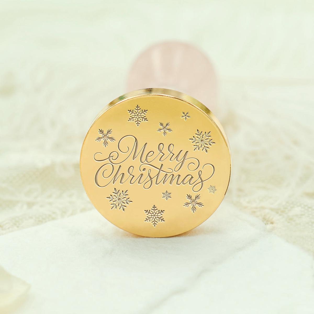 Snowy Christmas Wax Seal Stamp