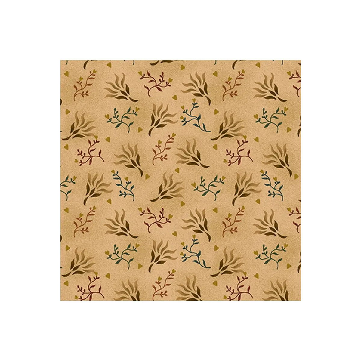 Henry Glass & Co. Fabrics, Spiced Quilt Backing Seaweed (Sold By 1/2 Meter)