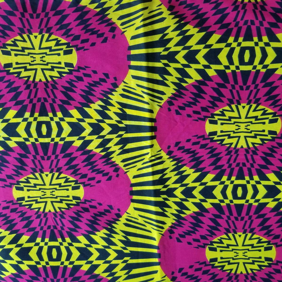 'Radio Waves' Head Wrap (1 yd)