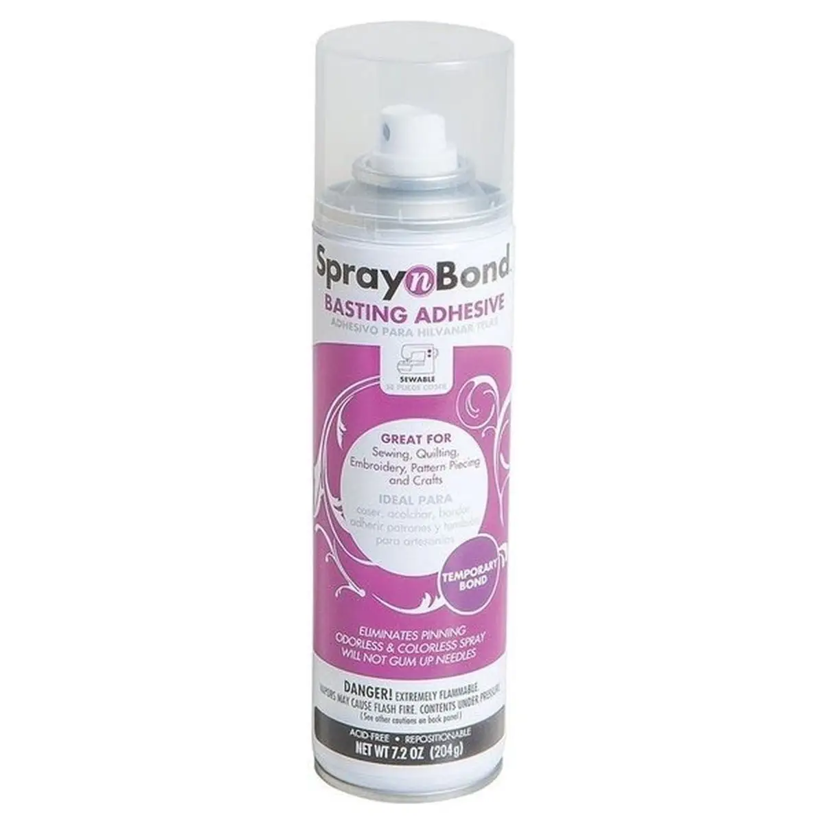 SpraynBond by HeatnBond temporary quilt basting spray - 207 g (7.2 oz)