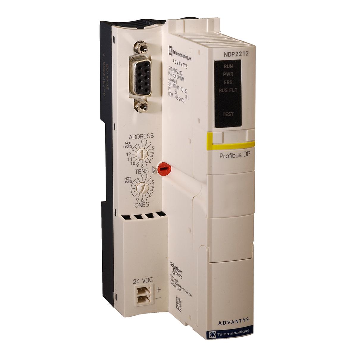 network interface module, Modicon STB, standard, Fipio, 1Mbps
