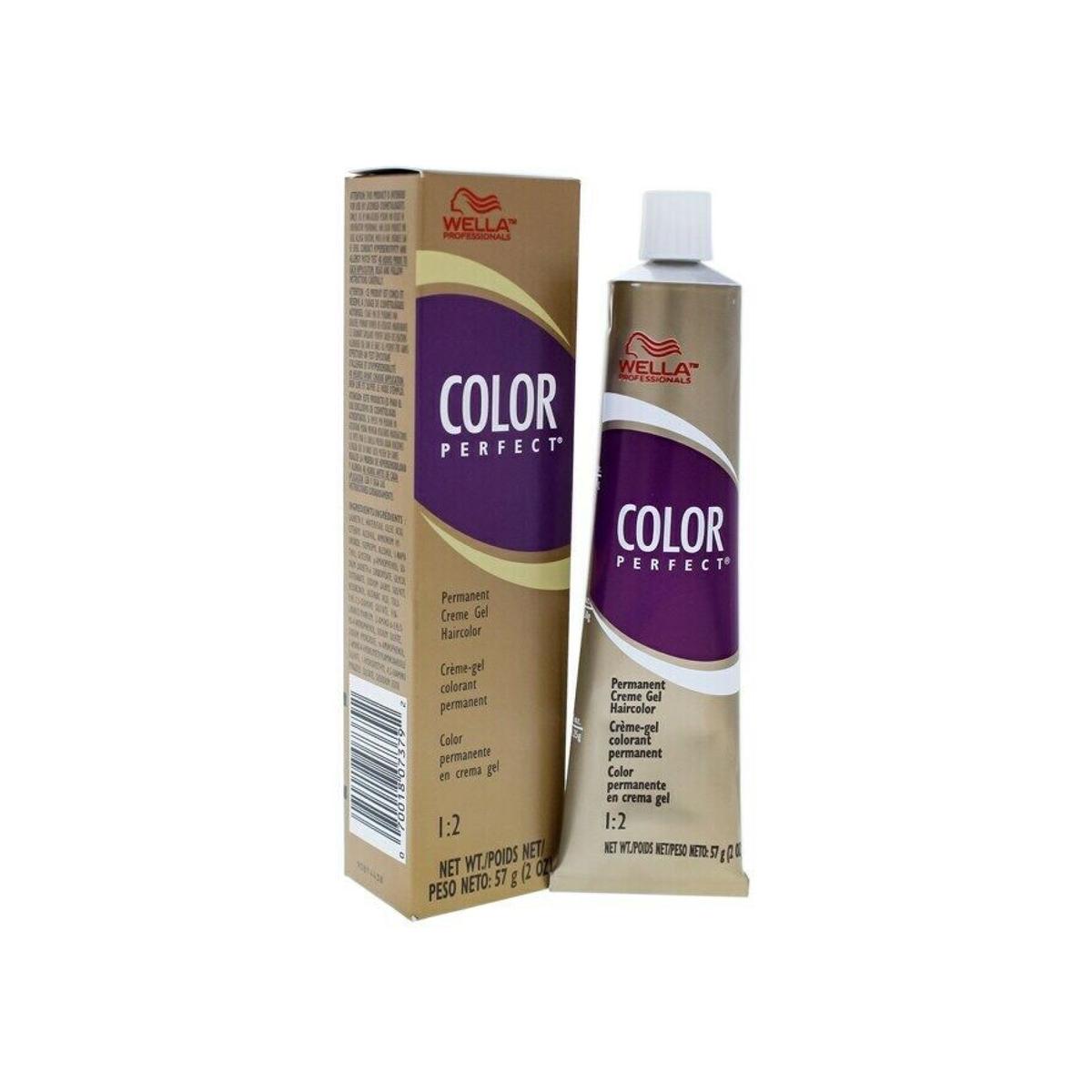 4RV Color Perfect Medium Red Violet Brown Permanent Cream Gel Hair Color