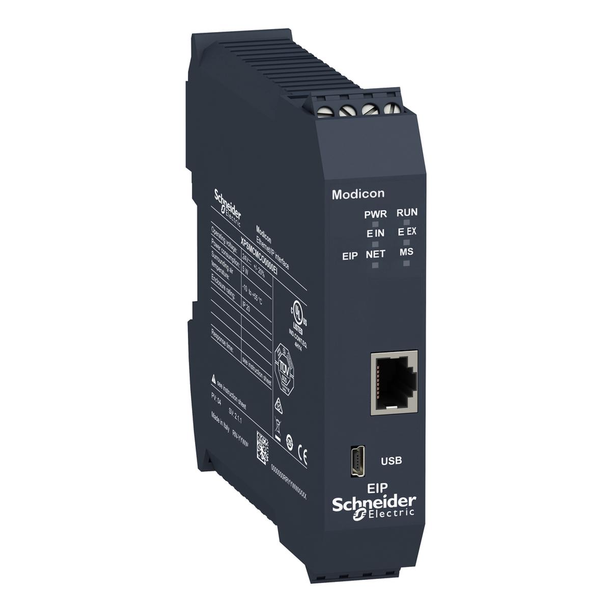 Ethernet/IP diagnostic expansion module, Modicon MCM, screw term