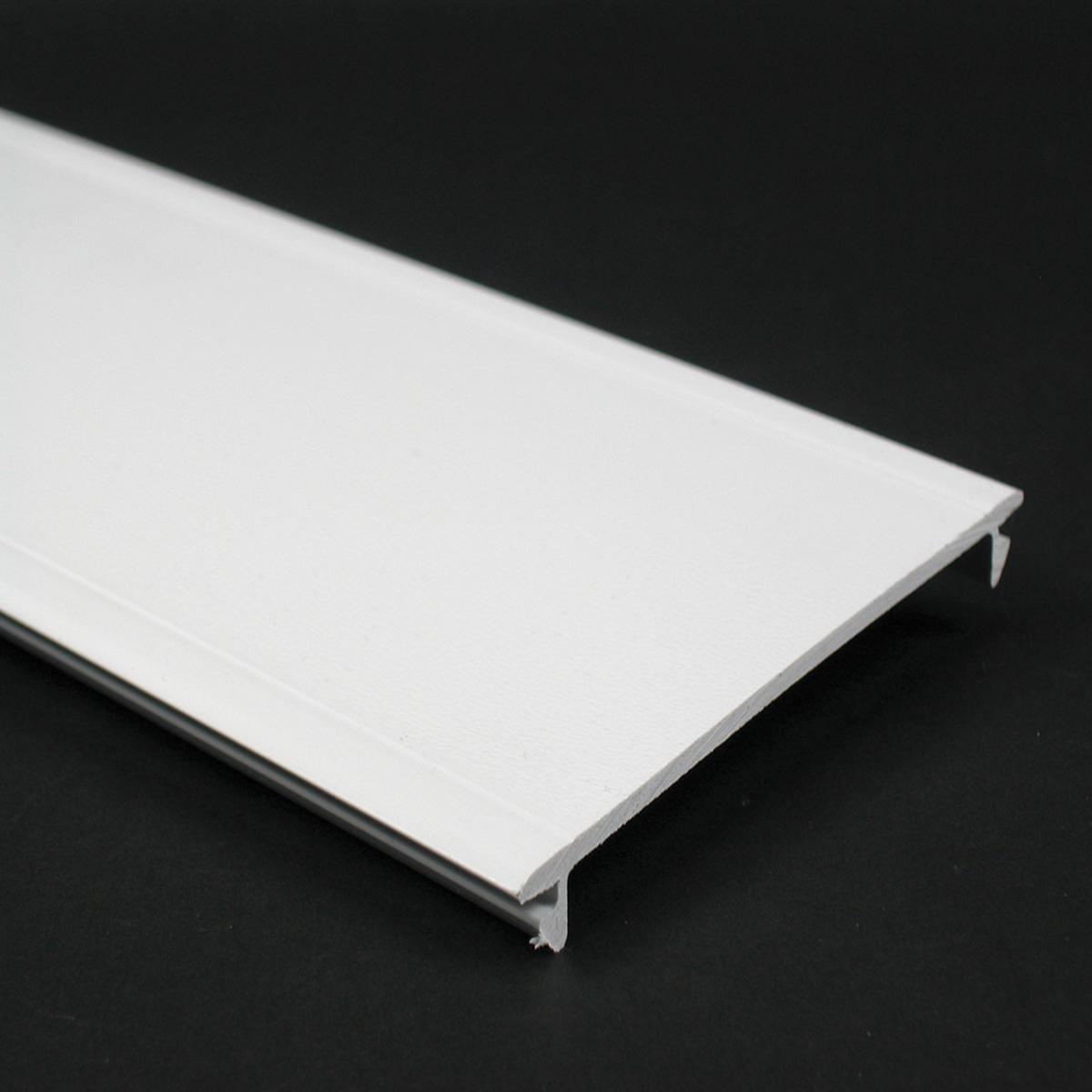 Wiremold 5400 Series Full Width Raceway Cover, Ivory