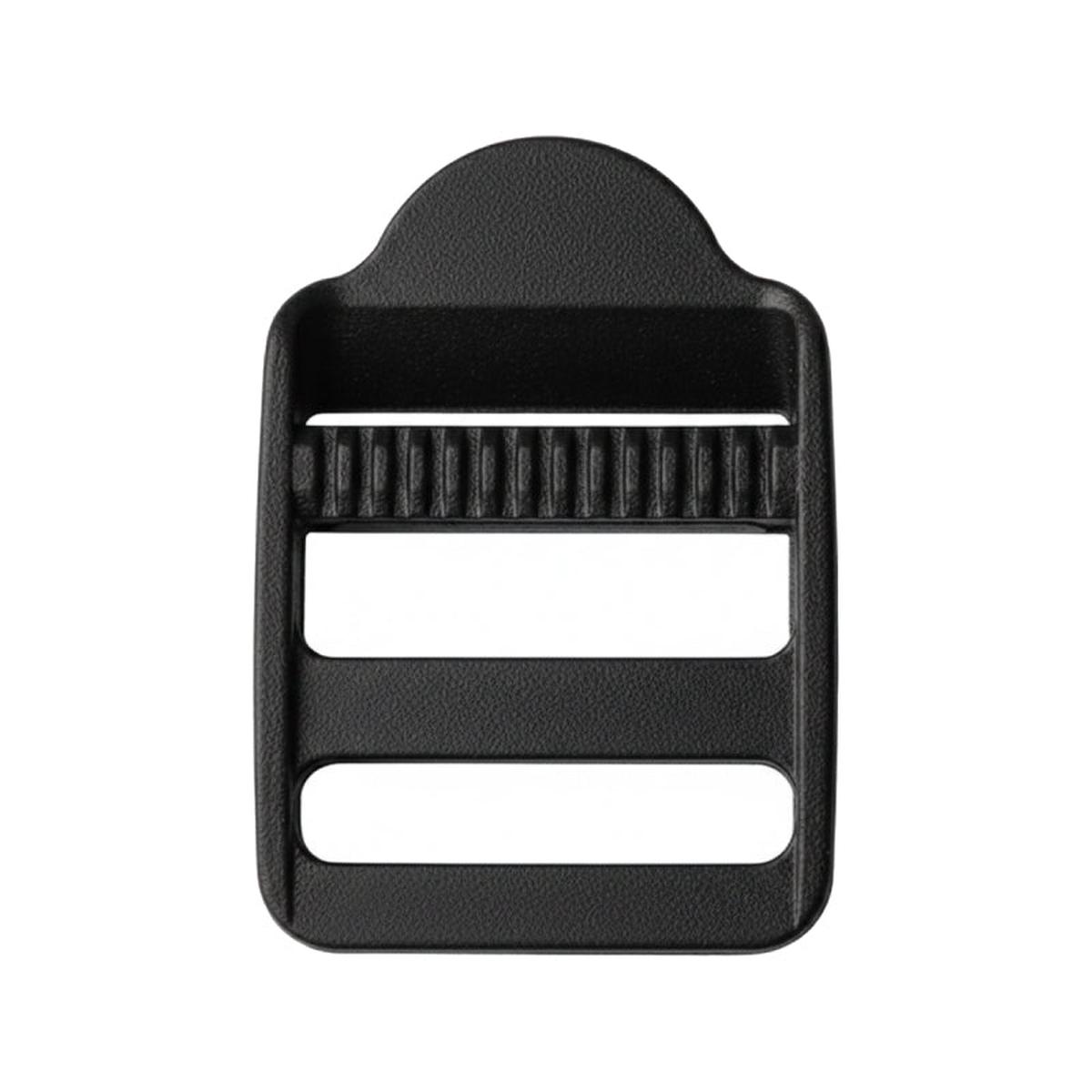 Black Acetal Classic Ladder Lock Buckle