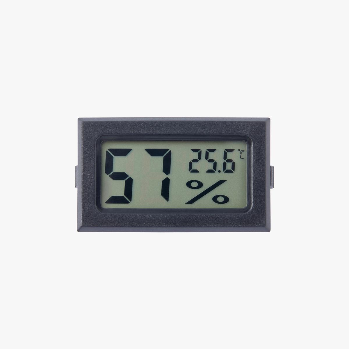 Rectangular Embedded Electronic Digital Thermometer Hygrometer