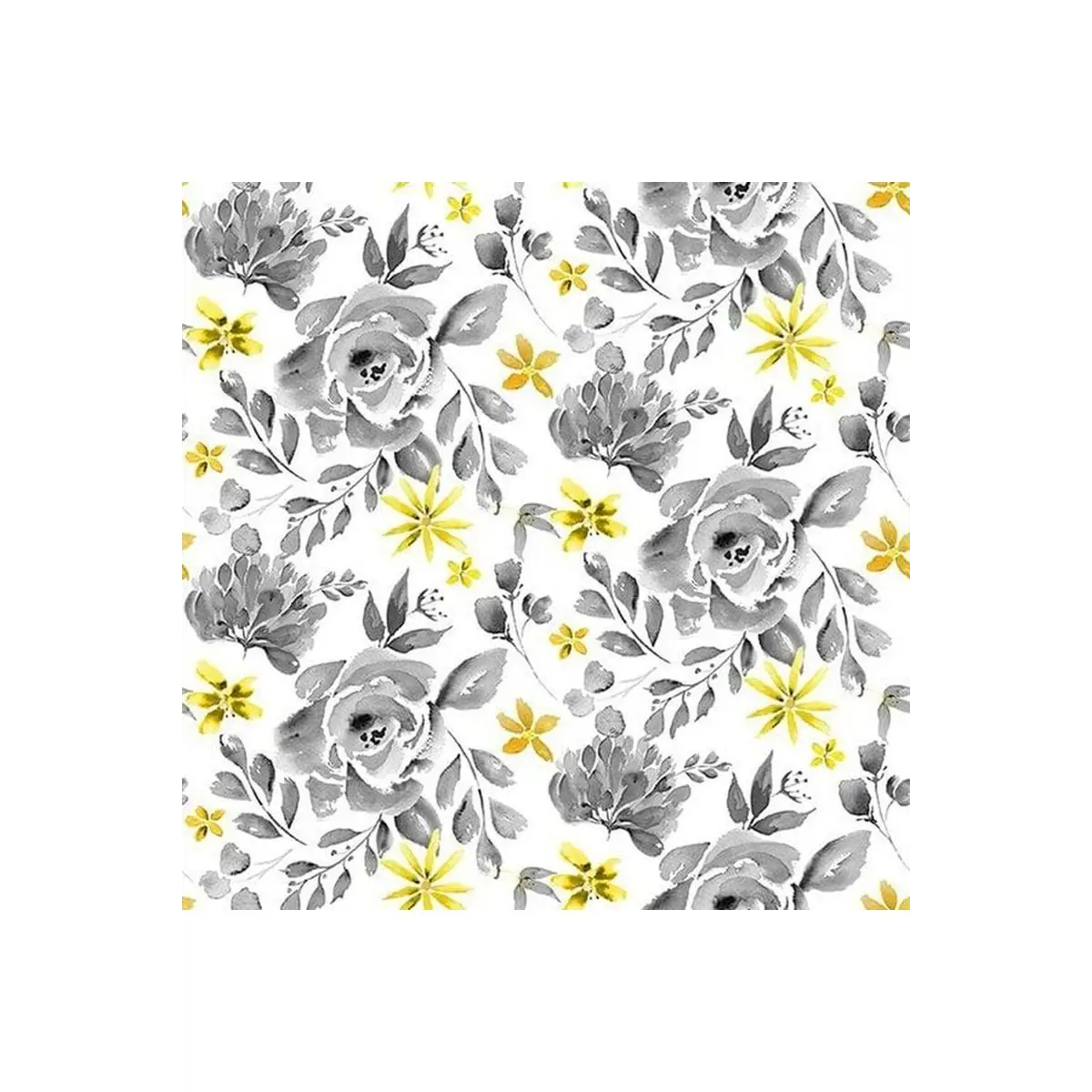 Henry Glass & Co. Fabrics, Misty Morning Collection - Cabbage Rose - 9963-90* (Sold By 1/2 Meter)