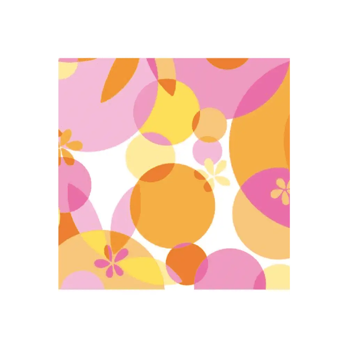 Maywood Studios Fabrics, Good Vibrations Collection - Bubbles & Blossoms (Sold By 1/2 Meter)