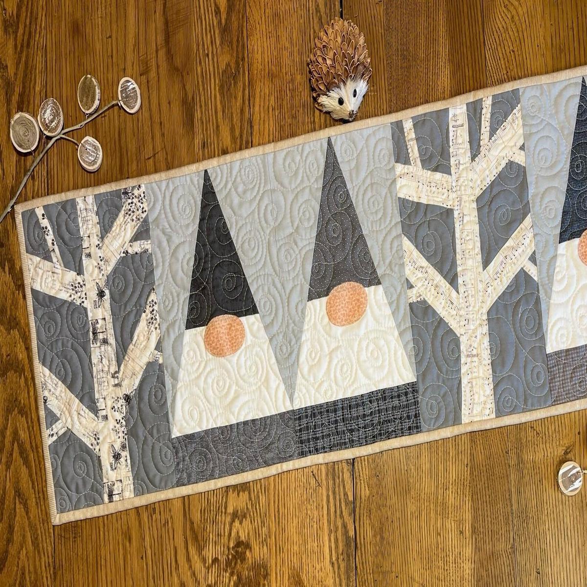Bonnie Osness - Lake Girl Quilt - Birch Gnomes Table Runner Kit