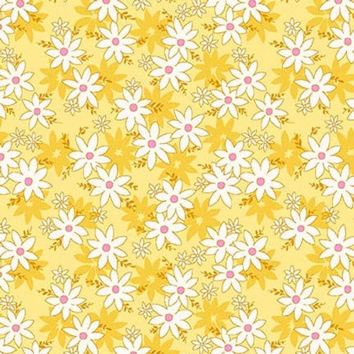 Nana Mae 8, Large Daisy (Sold By 1/2 Meter)