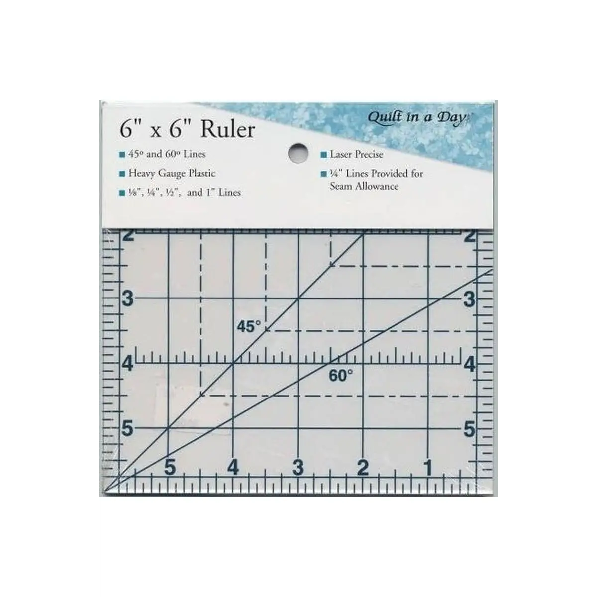 Quilt In A Day 6in Square Up Ruler