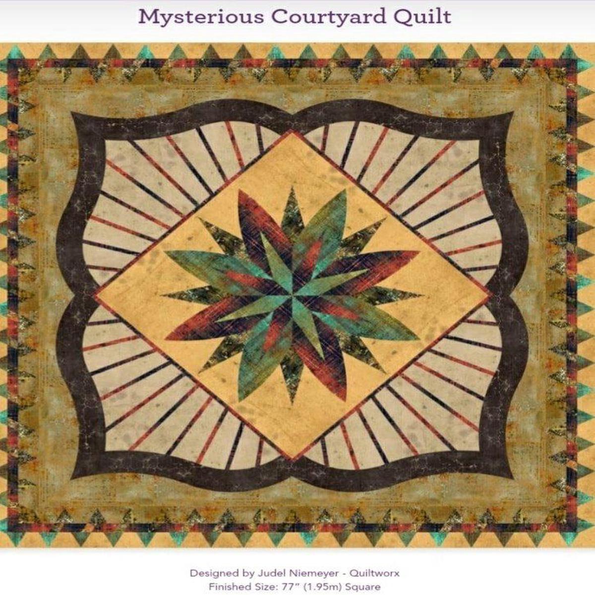 TIM HOLTZ - MYSTERIOUS COURTYARD QUILT KIT
