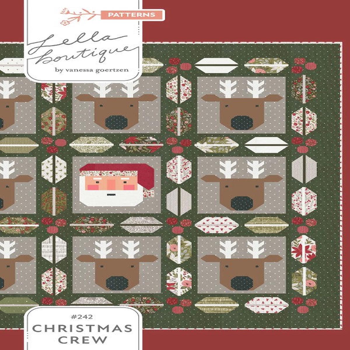 LELLA BOUTIQUE - Christmas Crew Patter