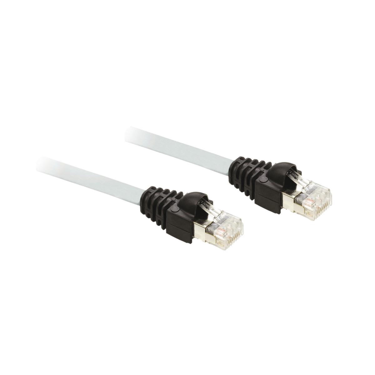 cable for Modbus serial link - 2 x RJ45 - cable 0.3 m