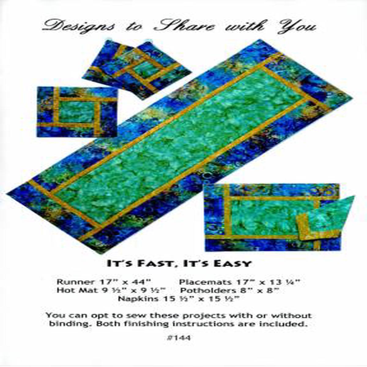 DESIGNS TO SHARE WITH YOU - Its Fast, Its Easy