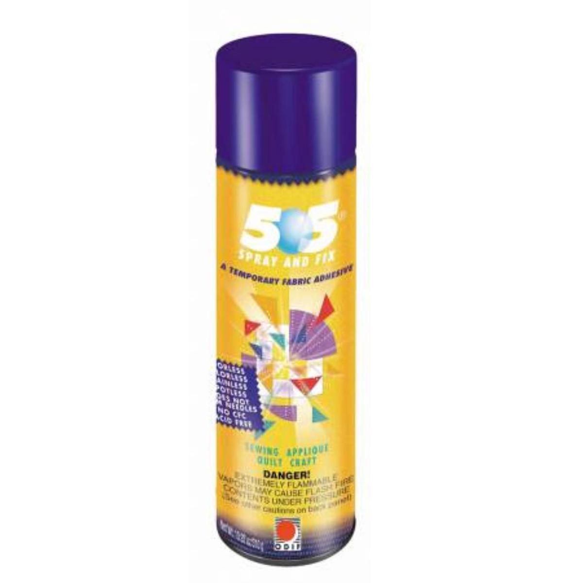 Odif 505 Temporary Quilt Basting Adhesive Fabric Spray - 312g / 14.7oz