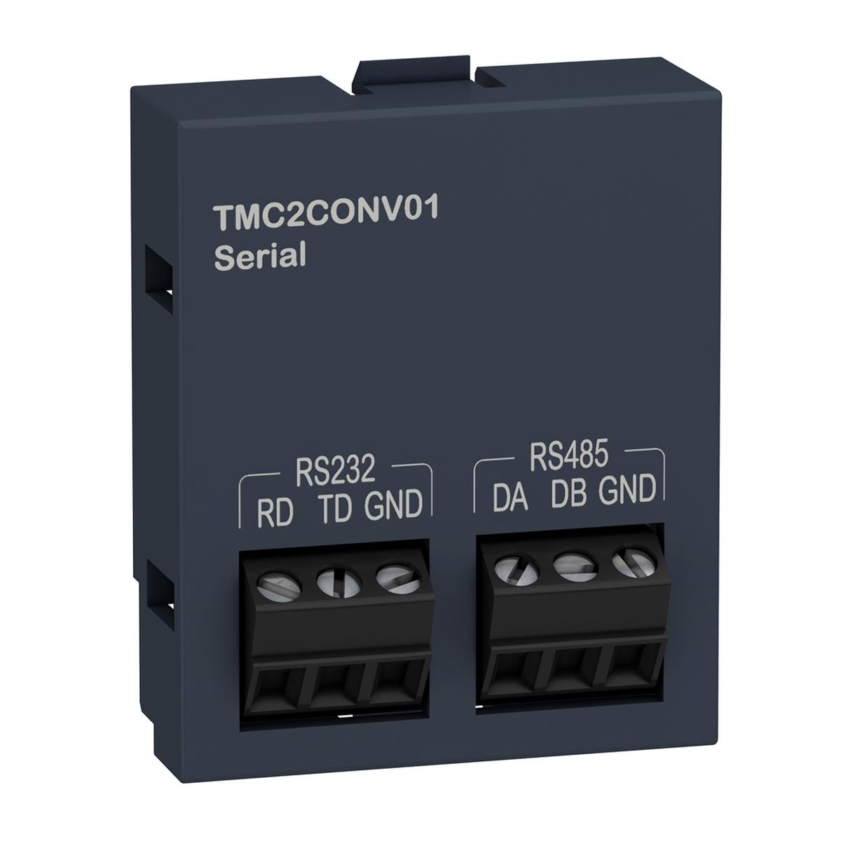 Serial line cartridge, Modicon M221, conveying 1 I/O extension