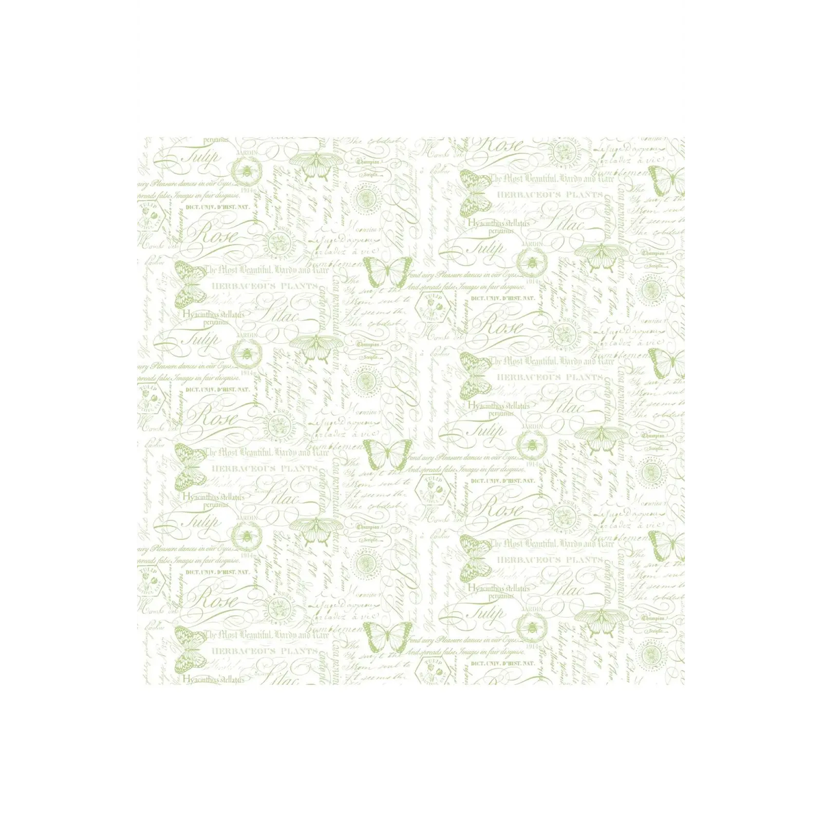 Northcott Fabrics, Deborah's Garden, White Toile - DP256000-10* (Sold By 1/2 Meter)