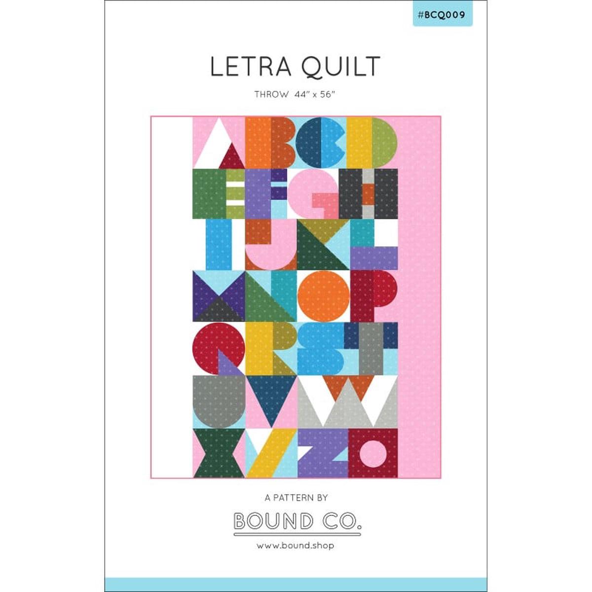 BOUND CO. - Letra Quilt Pattern