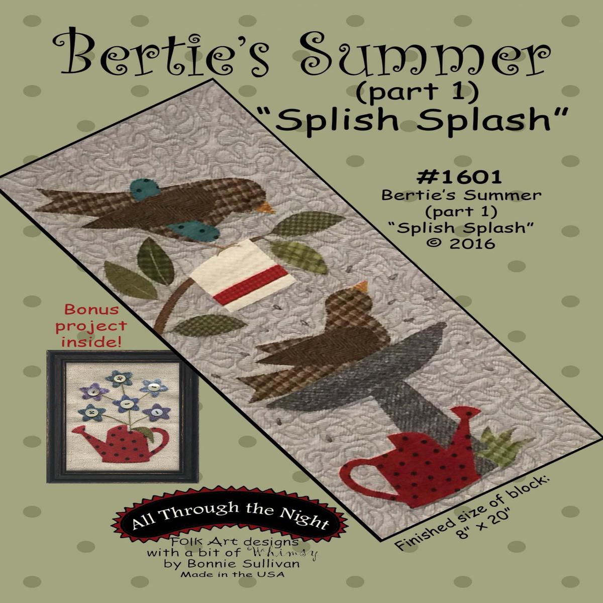 1601 - Bertie's Summer 