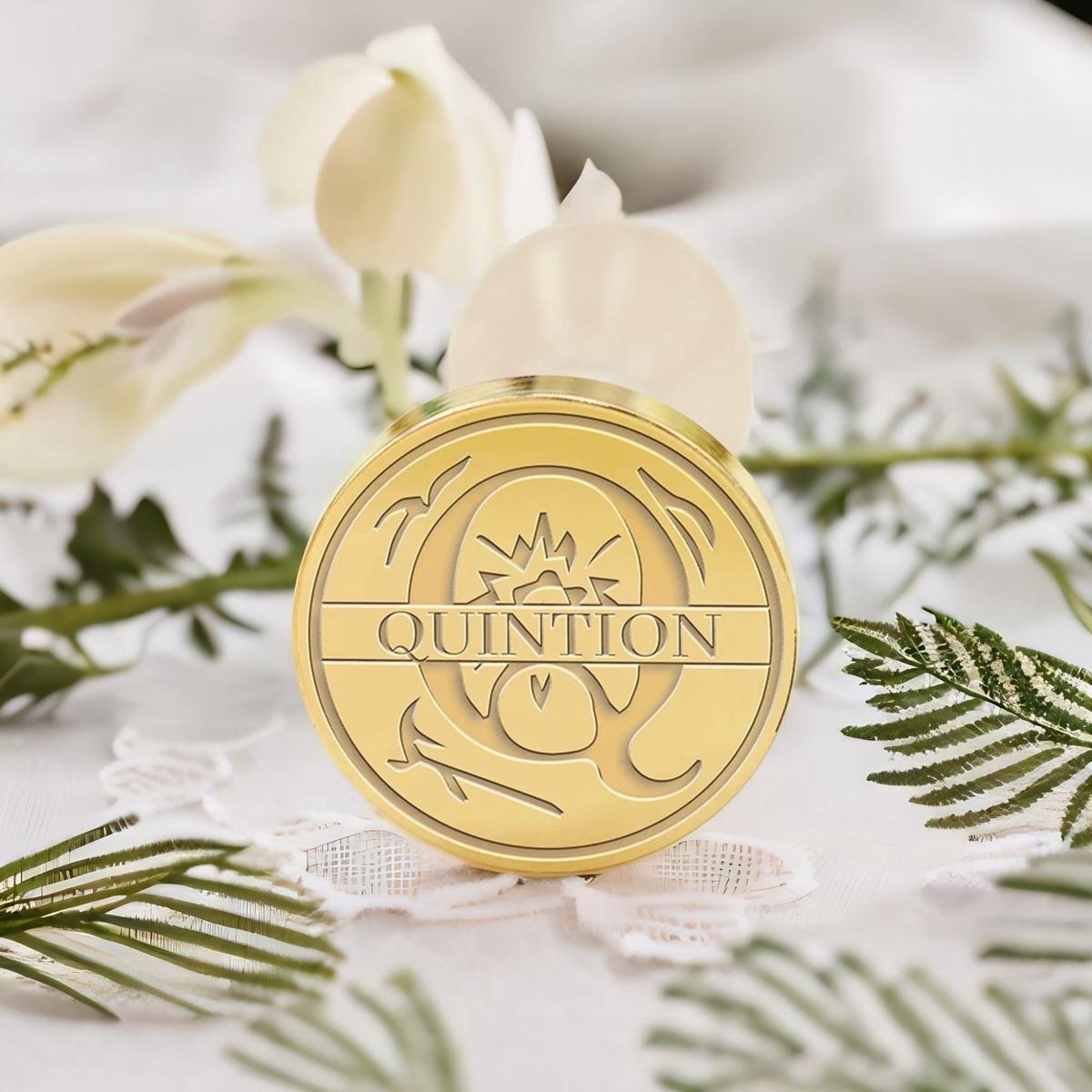 Custom Capital Letter Name Wax Seal Stamp - Letter Q