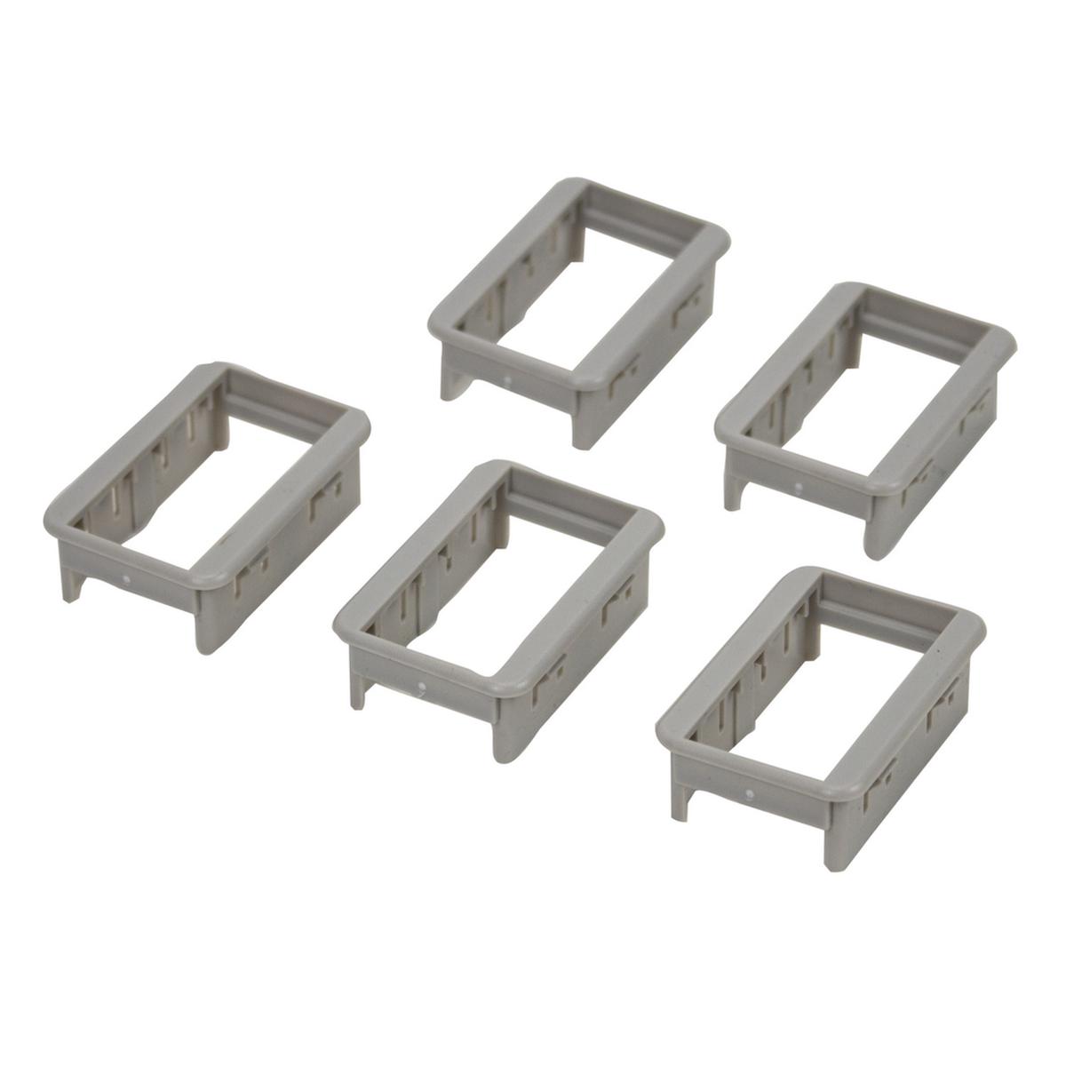 ORTRONICS ADAPTER BEZEL S2-LT GRAY